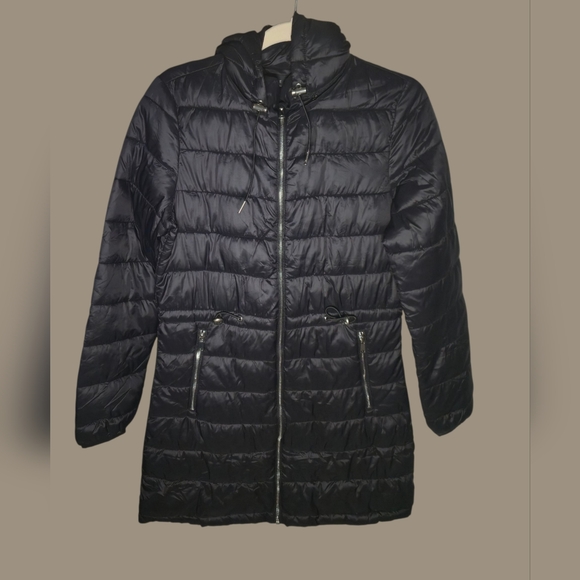 Love Tree Charcoal Puffer Jacket - Picture 1 of 2